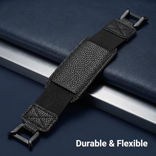 Threetols Hand Strap for Kindle Accessories Comfy Silicone Grip Alternative to Case or Cover Fits Versatile and Lightweight Finger Grip Holder(Black) - color: style 1