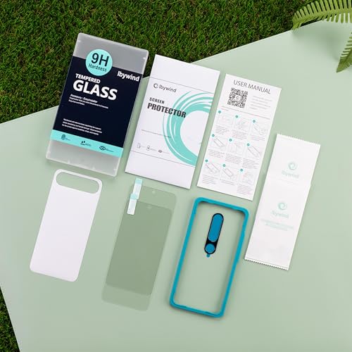 Ibywind for Realme 16 5G Screen Protector,2 Pack,9H Hardness Tempered Glass and Camera Lens Protector,with Alignment Frame,Full Coverage,Bubble Free,Fingerprint Unlock,Scratch Resistant - size: Realme 16 5G 6.57 inches