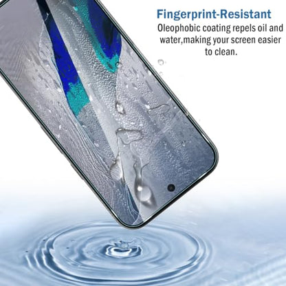 2+2 Pack for Google Pixel 11 Pro 6.3”Screen Protector & Camera Lens Protector,with Alignment Frame，9H Tempered Glass Film,HD Clear Scratch Resistant,Bubble-Free - color: Transparent