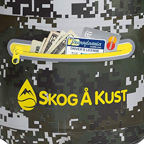 Skog Å Kust DrySak Roll Top Waterproof Bag, 5, 10 & 20 Liter - color: DigiCamo, size: 20 Liter