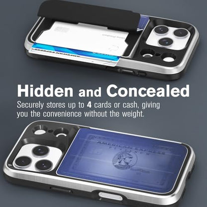 VENA vCommuteX for iPhone 17 Pro Wallet Case, Blue - color: MagSafe Compatible - Blue, size: iPhone 17 Pro