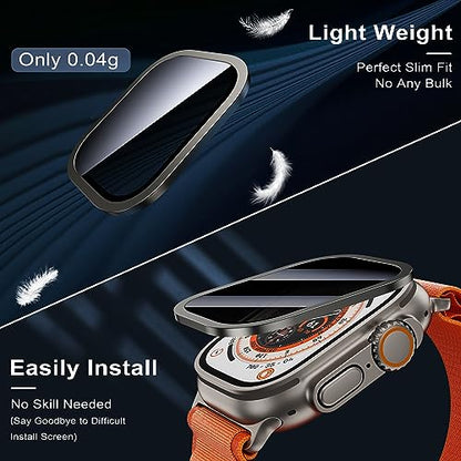 WSKEN for Apple Watch Ultra 3 / Ultra 2 Screen Protector - Privacy - color: Original