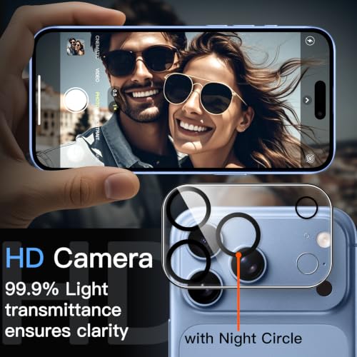 JETech Camera Lens Protector for iPhone New Pro, 3-Pack - size: iPhone NEW Pro