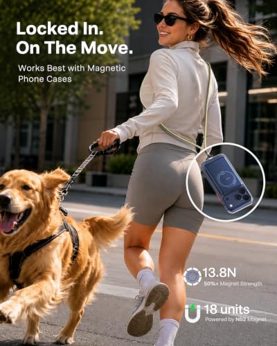 TORRAS Ostand 5000mAh iPhone 18 Pro Max Battery Pack with 360°Stand - color: Blue
