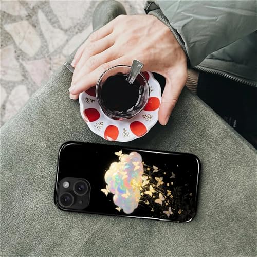 Case for iPhone 14 Plus, Shockproof Hybrid Protective Phone Case, Dual-Layer Drop Protection Anti-Scratch, Butterfly Cloud - color: Butterfly Cloud, size: iPhone 14 Plus