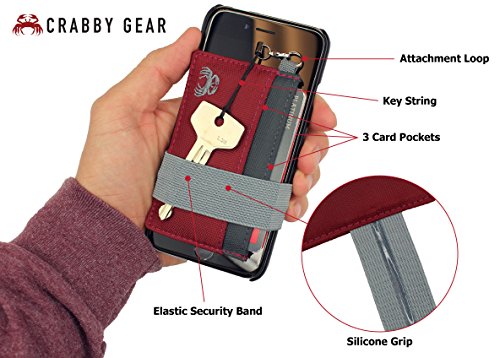 Crabby Wallet - Thin Minimalist Front Pocket Wallet - P3 Polyester - color: Rocky Ridge
