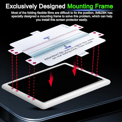 IMBZBK Privacy Screen Protector for Google Pixel 10 Pro Fold, 2+2+2 Pack