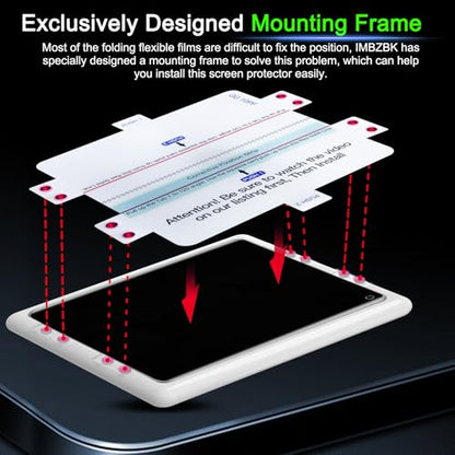 IMBZBK Privacy Screen Protector for Google Pixel 10 Pro Fold, 2+2+2 Pack