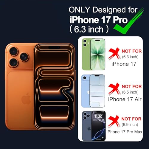 Battery Case for iPhone 17 Pro, Upgraded 10000mAh Rechargeable Portable Extended Battery Pack Supported Qi Wireless Charging Case Compatible with iPhone 17 Pro (6.3 inch) Charger Power Bank (Black) - size: iPhone 17 Pro (6.3 inch)