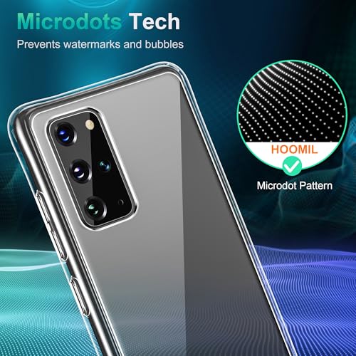 HOOMIL Case for Samsung Galaxy S20+ Plus 6.7-Inch, Non-Yellowing, Drop Protection, Anti-Scratch Transparent Hard Back Phone Cover - Crystal Clear - color: Clear, size: Samsung Galaxy S20 Plus