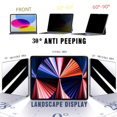 Privacy Screen Protector for Samsung Galaxy Tab S11/S10fe/S10 Lite