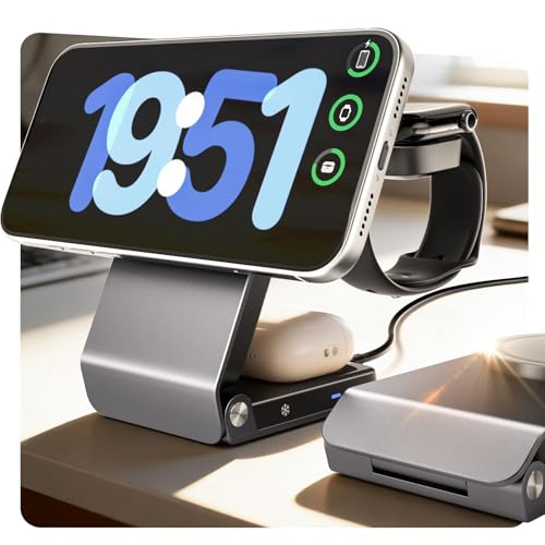 CloudValley 25W 3-in-1 for MagSafe Charging Station for Apple