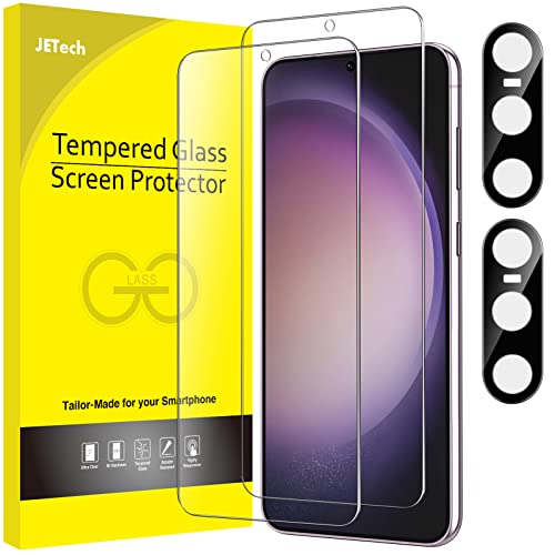 JETech Screen Protector for Galaxy S23 Plus, 2+2 Pack - size: Galaxy S23 Plus