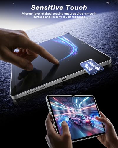 SPARIN Screen Protector for iPad A16/10th Generation [11’’&10.9’’-2025/2022 | 2 Pack Tempered Glass with Auto Application Tray for iPad 11th/10th Gen, Easy Installation, Case Friendly - size: iPad 11th/10th 2025/2022