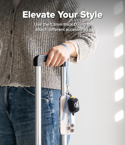 Ringke Phone Grip [D Ring Hand Hook Band Strap Urban Blue] - color: Urban Blue