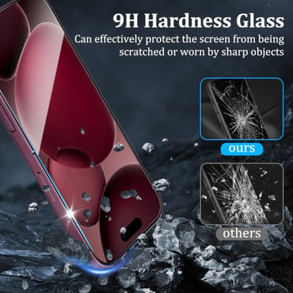 3 Pack Clear Screen Protector for iPhone 18 Pro - size: iPhone 18 Pro 3+3PCS