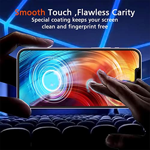 IMBZBK Screen Protector for iPhone 13 Pro Max, Tempered Glass, 3+3 Pack - color: 13 Pro Max-Transparent