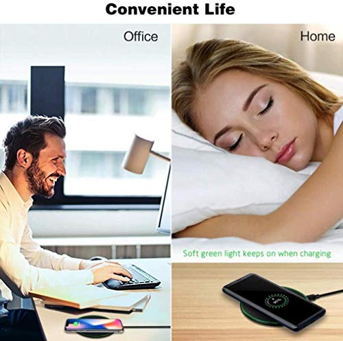 15W Wireless Charger Fast Charging Pad Slim for Galaxy Z Flip 3 and Z Fold 3 5G Phones, Quick Charge Compatible with Samsung Galaxy Z Flip3 5G and Z Fold3 5G Models ,Black, PH-PH20863Z6R-36