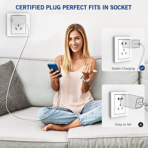 iPhone 14 13 12 11 Fast Charger, 3Pack[Apple MFi Certified] Lightning Cable - color: White 3Pack 3FT