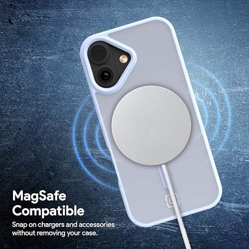 Incipio - Fog iPhone 17, Magsafe Compatible Phone Case, 10ft Drop Tested, Ultra Durable & Shock Absorbing, Scratch Resistant & Slim Profile (Light Blue) - color: Light Blue, size: iPhone 17