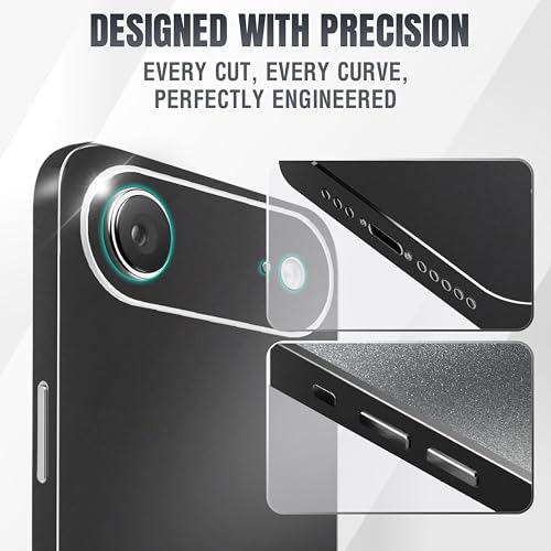 2Pcs Skin Wrap Compatible for iPhone 17 Air – Slim Decal Vinyl Protective Film for Sides & Back – Sleek Fit, Premium Look – Compatible with All iPhone 17 Air Cases - Black - color: Black