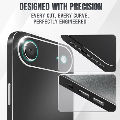 2Pcs Skin Wrap Compatible for iPhone 17 Air – Slim Decal Vinyl Protective Film for Sides & Back – Sleek Fit, Premium Look – Compatible with All iPhone 17 Air Cases - Black - color: Black
