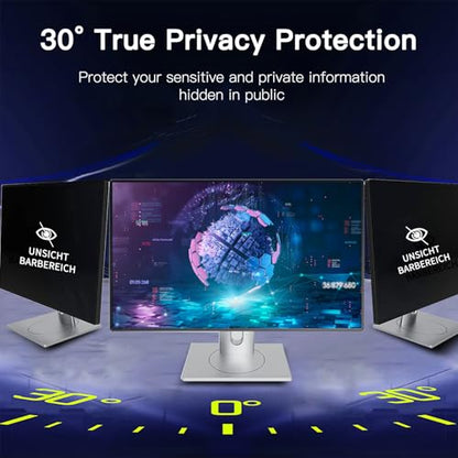 2 Pack Magnetic Hanging Computer Privacy Screen for 24 ''16:9 Aspect Ratio - color: 2 Pack Magnetic Hanging 24 Inch for 16:9
