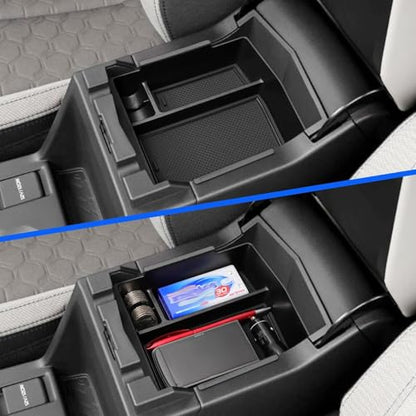 smabee Center Console Organizer Tray for Subaru Forester 2025 2026 - size: Armrest Storage Insert Box