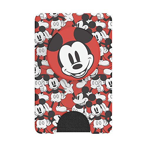 PopSockets Adhesive Phone Wallet with Grip- Mickey Classic