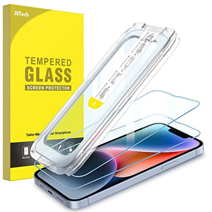 JETech One Touch Screen Protector for iPhone 14/17e, 2-Pack - size: iPhone 14/17e