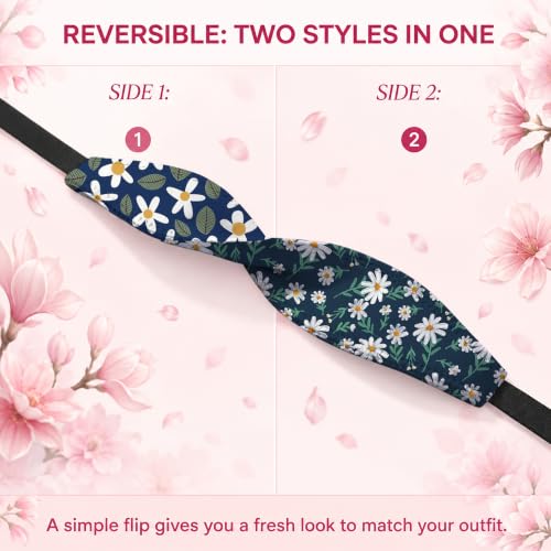 Switchbands Aesthetic Flower Phone Grip – Pack of 2, Reversible Floral Phone Strap, Arthritis Friendly, Anti-Theft Security, Wireless Charging Compatible, Universal Cell Phone Grip - Greysies - color: Greysies, size: Pack of 2