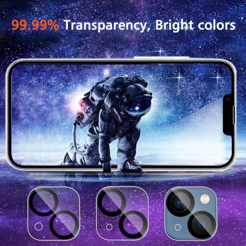 Ferilinso 3 Pack Screen Protector for iPhone 14 / iPhone 13, Tempered Glass - size: iPhone 14-6.1 INCH