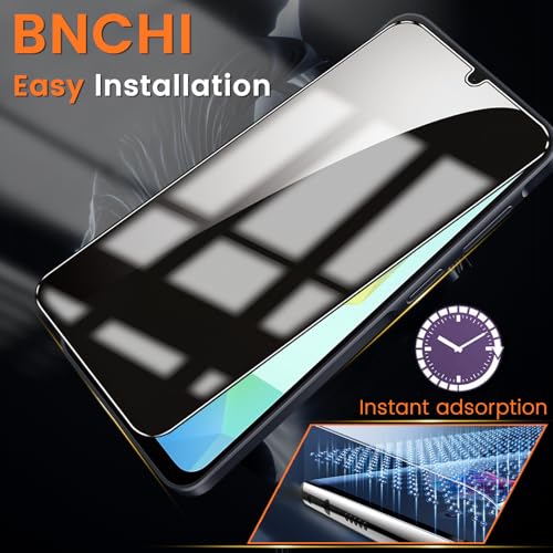 3+3 Pack for Samsung Galaxy A16 5G Privacy Screen Protector with Camera Lens Protector, Anti-Spy Tempered Glass Film, 9H Hardness, Anti-Scratch, Touch Sensitive - size: Galaxy A16 Privacy