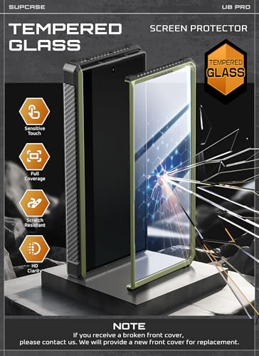 SUPCASE for Samsung Galaxy Z Fold 7 Case with Built-in Kickstand, Guldan - color: Guldan