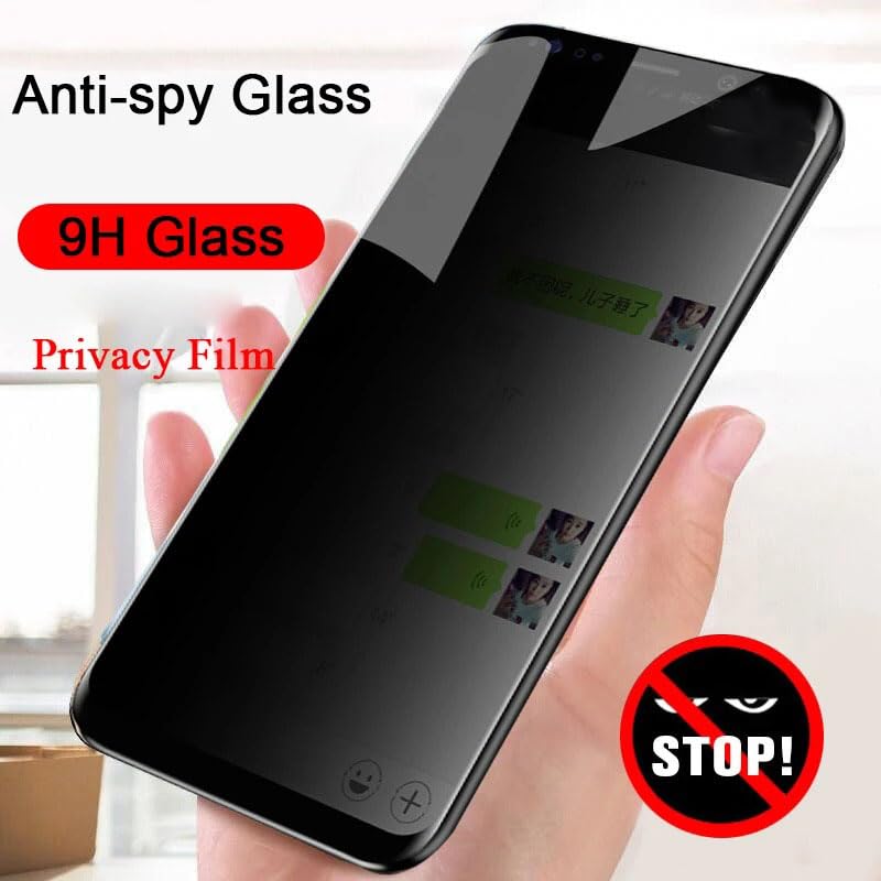 2pc Privacy Tempered Glass for iPhone 11 12 13 14 15 16 Plus Pro Max Screen Protector (For iPhone 16)
