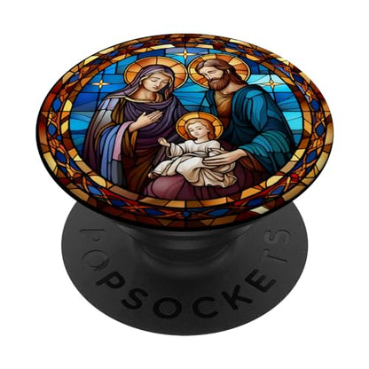 Christian Religious Christian Believer Christianity Jesus PopSockets Adhesive PopGrip - style: Adhesive PopGrip