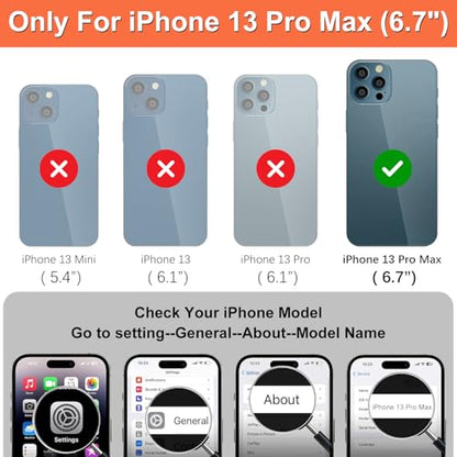 iCoverCase Compatible with iPhone 13 Pro Max Phone Case with Card Holder, Wallet Case for Women Men RFID Blocking PU Leather Protective Case 6.7 Inch (Beige) - color: Beige