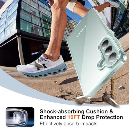 SPIDERCASE Designed for Samsung Galaxy S26 Fe Case,Clear - color: Clear, size: S26 FE 6.7''