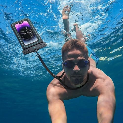 6.7-inch Waterproof Phone Bag, Full Touch Screen Diving Cover, Used for Outdoor Swimming, Snorkeling, and Water Sports