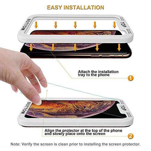 Supershieldz (2 Pack) Designed for Apple iPhone 11 and iPhone XR (6.1 inch) (Privacy) Anti Spy Tempered Glass Screen Protector with (Easy Installation Tray) Anti Scratch, Bubble Free