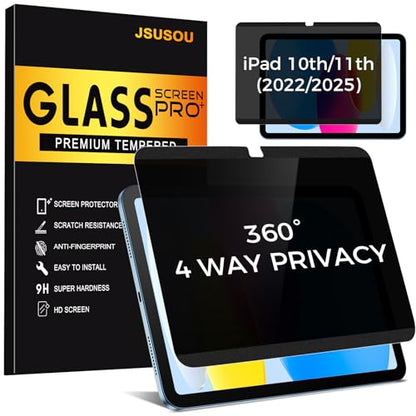 4-Way Magnetic Privacy Screen For iPad 11th Gen A16 - color: 360 Magentic Privacy Screen, size: iPad 11th Gen(A16) 11"