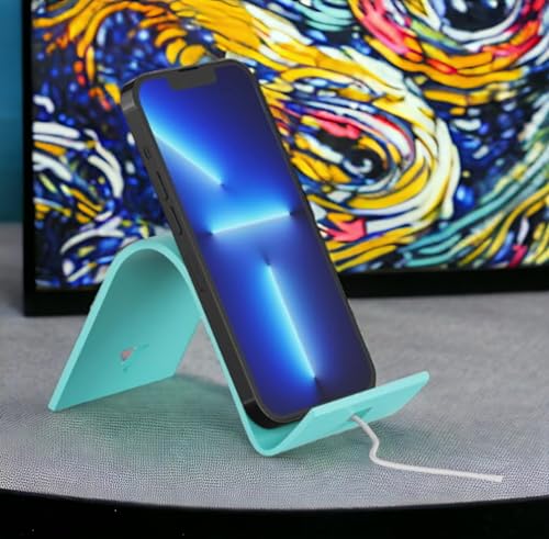iFLEX Buddy Cell Phone and Tablet Stand Companion - Ideal for Air Travel, Work, and Home Use - Flexible Holder for All Mobile Devices - The Ultimate iPhone Cell Phone Stand Solution - color: Green