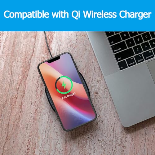 Battery Case for iPhone 17e, 10000mAh Portable Protective Charging Case with Wireless Charging Compatible for iPhone 16e/ 17e (6.1 inch) Rechargeable Battery Pack Charger Cover with Carplay (Black) - size: iPhone 16e/17e