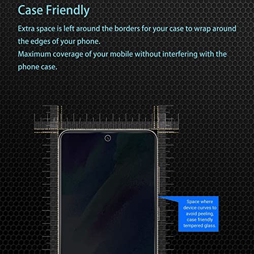 2 Pack Privacy Screen Protector for Samsung Galaxy S21 FE - size: Galaxy S21 FE 2 Pack
