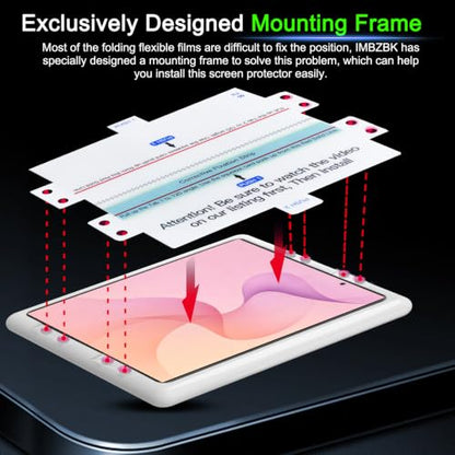 IMBZBK 9 in 1 Screen Protector for Samsung Galaxy Z Fold 8 Ultra/Z Fold 7 - color: Z Fold 8 Ultra/ Fold 7-Clear