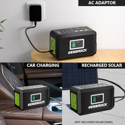 GENSROCK Portable Power Bank, 24,000mAh Portable Laptop Charger - color: Green