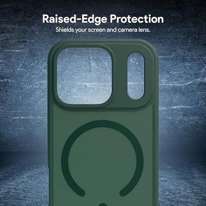 Incipio - Fog iPhone 17 Pro, Magsafe Compatible Phone Case, 10ft Drop Tested, Ultra Durable & Shock Absorbing, Scratch Resistant & Slim Profile (Green) - color: Green, size: iPhone 17 Pro