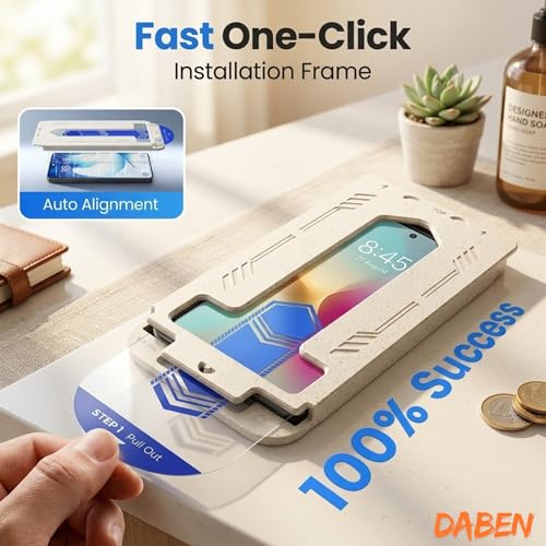 DABEN (2 Pack Align-X Screen Protector for Samsung Galaxy S26 - size: for Galaxy S26