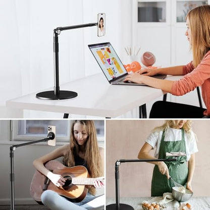 elitehood Magnetic Overhead Phone Stand Tripod for Video Recording - style: Magnetic Stand
