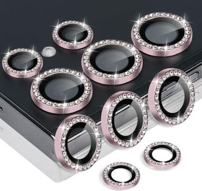 Camera Lens Protector for Samsung Galaxy S23 Ultra, Diamond Pink - color: Diamond Pink